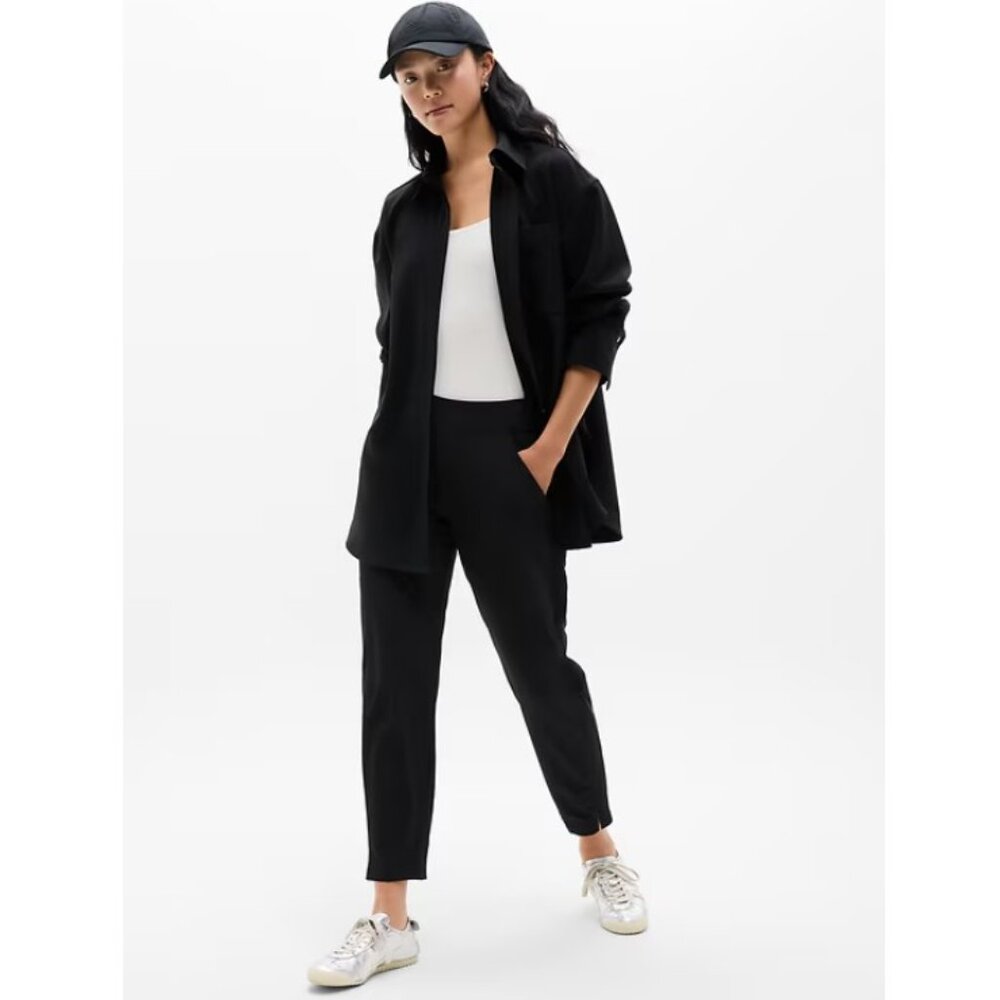 Athleta Black Brooklyn Mid-Rise Ankle Pant - Size 8T (Tall)